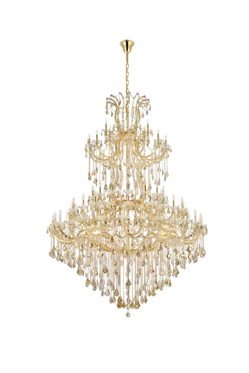 media image for Maria Theresa 85 Light Chandelier Elegant Lighting 2800G96C Gt Rc 23 23