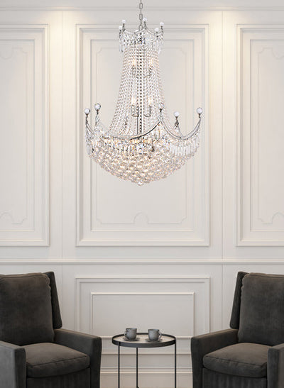 product image for Corona 24 Light Chandelier Elegant Lighting Value V8949D30C Rc 13 63