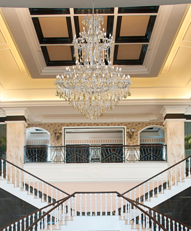 media image for Maria Theresa 85 Light Chandelier Elegant Lighting 2800G96C Gt Rc 25 295