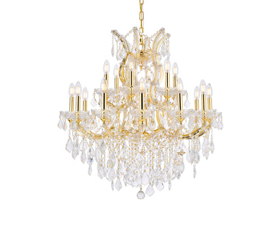 product image for Maria Theresa 19 Light Chandelier Elegant Lighting 2800D30C Gt Rc 9 75