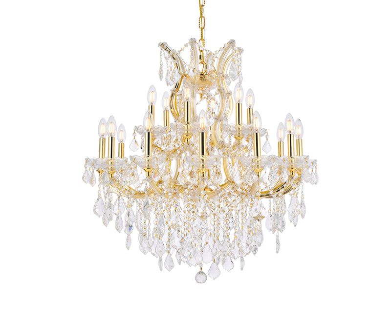 media image for Maria Theresa 19 Light Chandelier Elegant Lighting 2800D30C Gt Rc 9 248