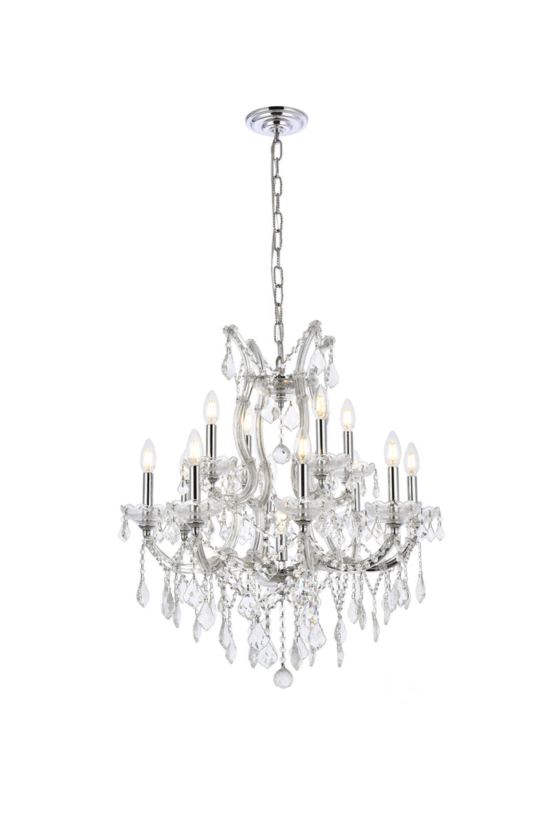 media image for Maria Theresa 13 Light Chandelier Elegant Lighting 2800D27C Gt Rc 2 21