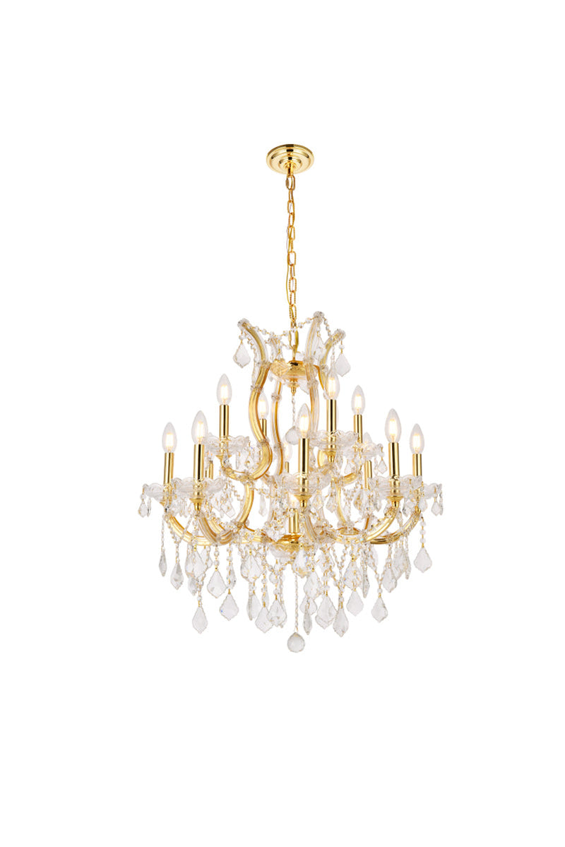 media image for Maria Theresa 13 Light Chandelier Elegant Lighting 2800D27C Gt Rc 4 246