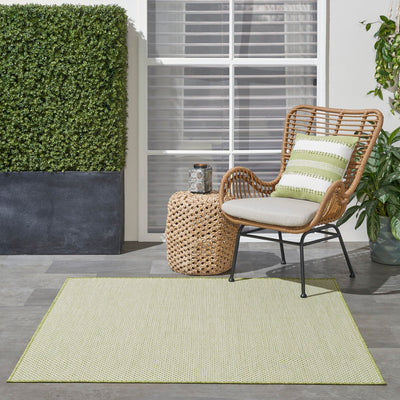 product image for Nourison Home Courtyard Ivory Green Modern Rug By Nourison Nsn 099446162403 26 4