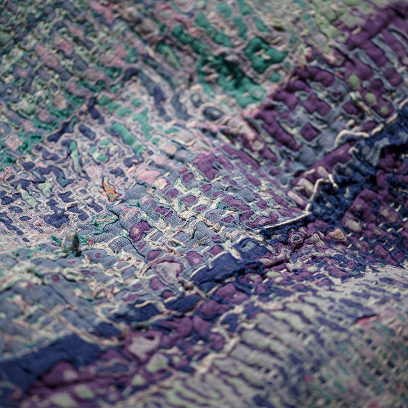 media image for Covered Vintage Kantha Quilt Medium Organizer Puebco 113845 6 248