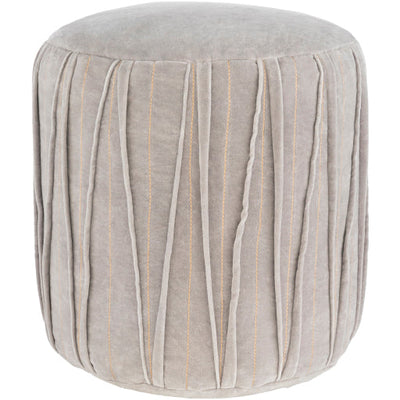 product image for Vela Cotton Pouf in Various Colors Flatshot Image 25