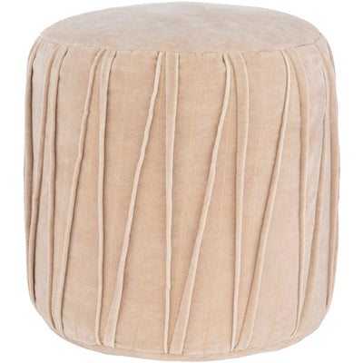 product image for Vela Cotton Pouf in Various Colors Flatshot Image 98