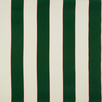 product image of Sample Regency Stripe Emerald/Blossom Flocked Wallpaper 593
