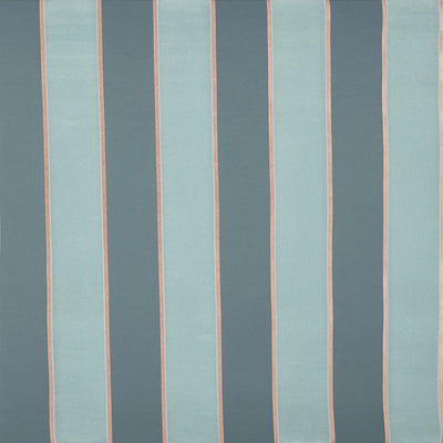 product image for Regency Stripe Duck Egg/Copper Flocked Wallpaper 81