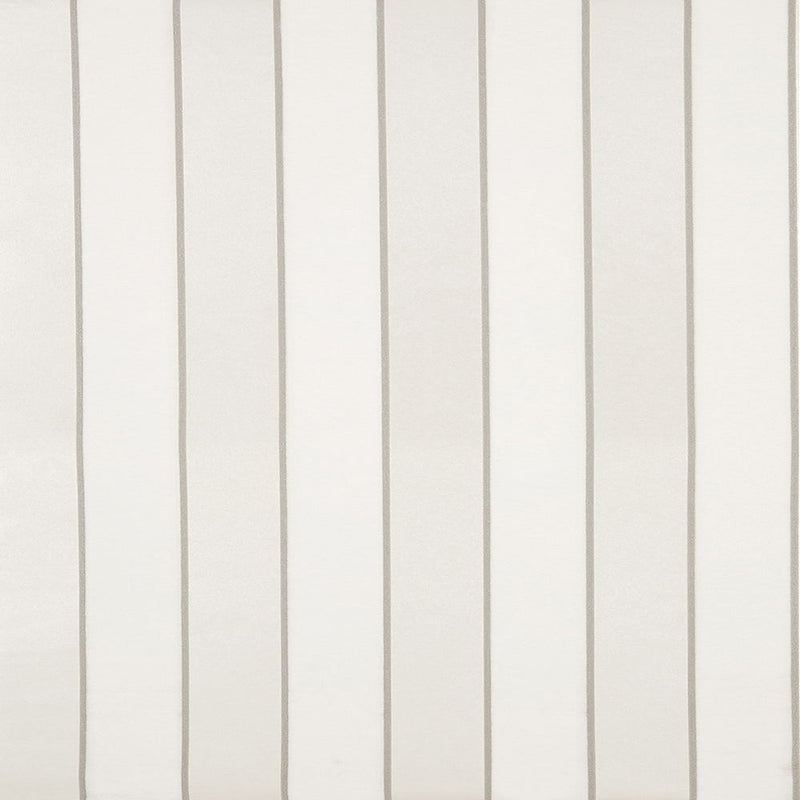 media image for Sample Regency Stripe Snow Flocked Wallpaper 214