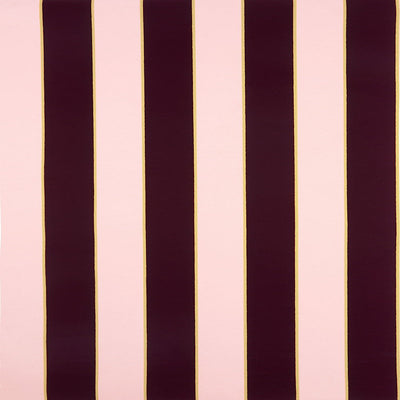product image for Regency Stripe Berry/Gold Flocked Wallpaper 41
