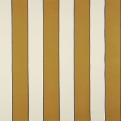 product image for Regency Stripe Ochre Flocked Wallpaper 50