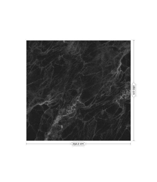 media image for Marble Black Wall Mural by KEK Amsterdam 273