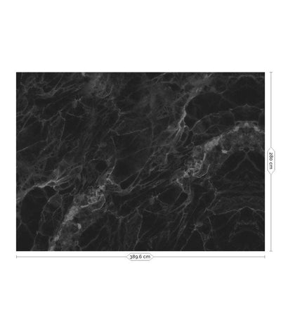 product image for Marble Black Wall Mural by KEK Amsterdam 67