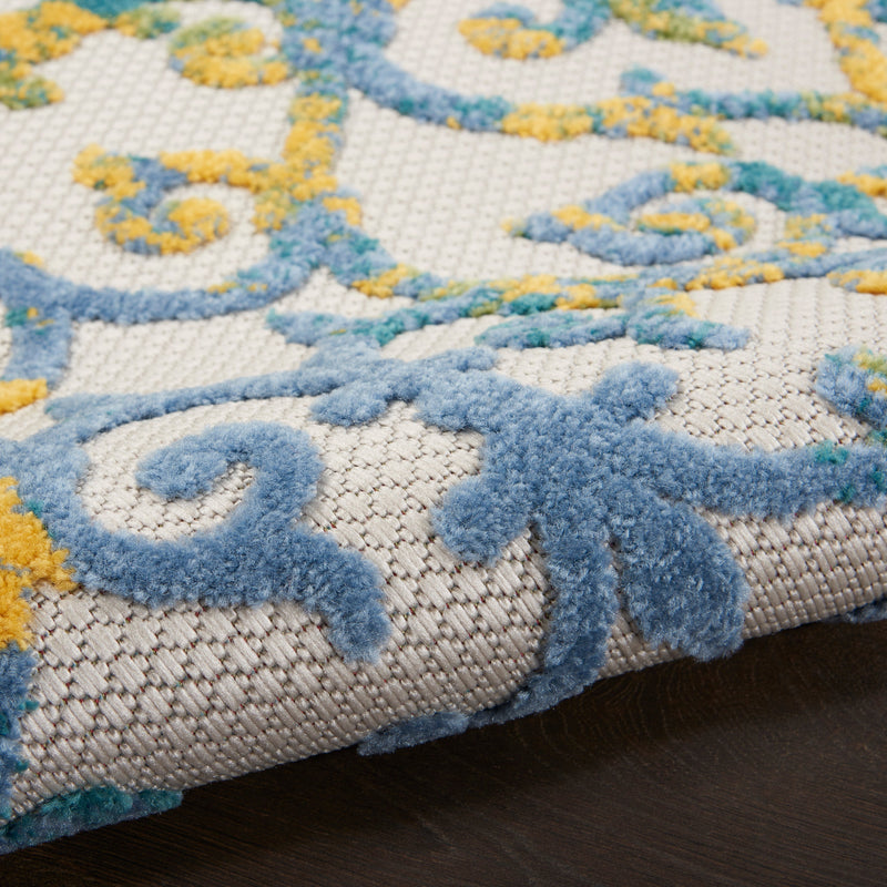 media image for aloha ivory blue rug by nourison 99446829740 redo 4 248