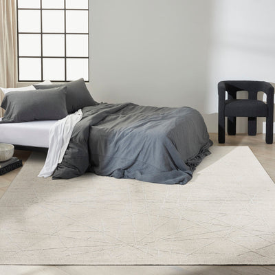 product image for Calvin Klein Wander Ivory Grey Modern Indoor Rug 8 25