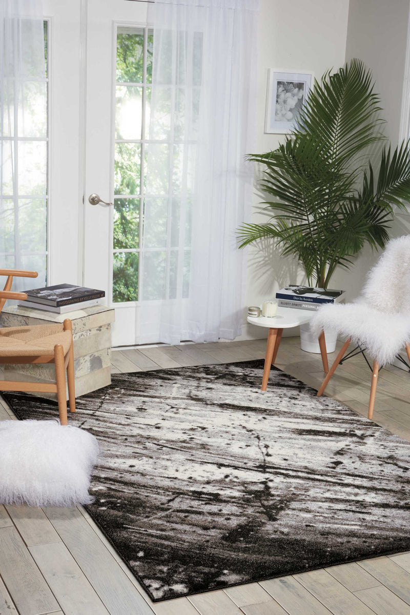 media image for illusion ivory grey rug by kathy ireland home nsn 099446346414 5 294