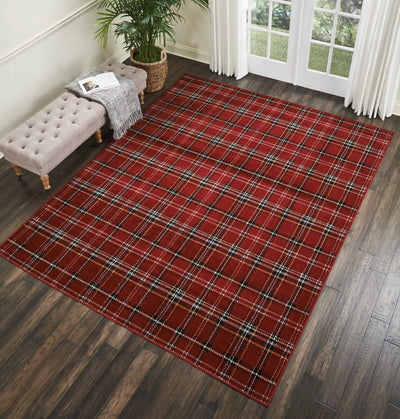 product image for grafix red rug by nourison 99446809315 redo 6 46