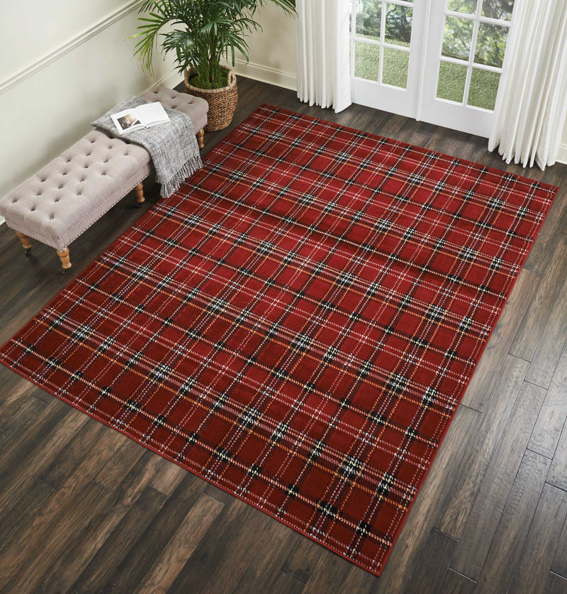 media image for grafix red rug by nourison 99446809315 redo 6 256