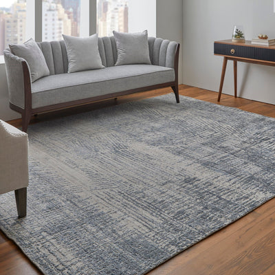 product image for kinton abstract contemporary hand woven blue beige rug by bd fine easr69aiblubgeh00 9 82