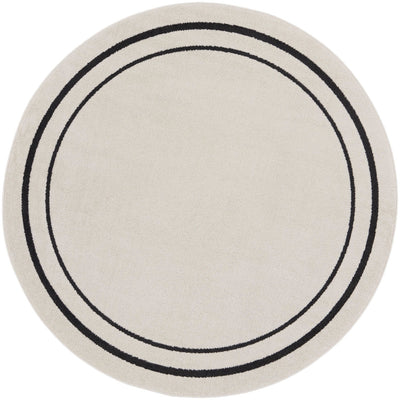 product image for Nourison Home Nourison Essentials Ivory Black Contemporary Rug By Nourison Nsn 099446148162 3 73
