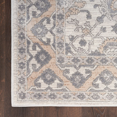 product image for Nicole Curtis Series 4 Cream Grey Farmhouse Rug By Nicole Curtis Nsn 099446163394 5 9