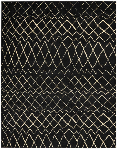 product image of grafix black rug by nourison 99446039675 redo 1 583