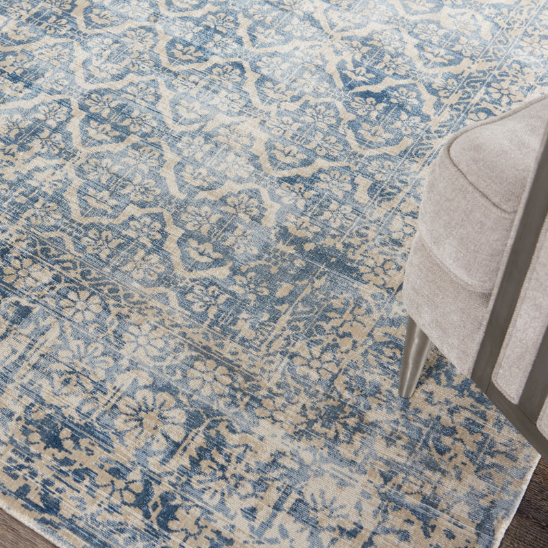 media image for desert skies hand loomed blue rug by kathy ireland home nsn 099446361998 10 290