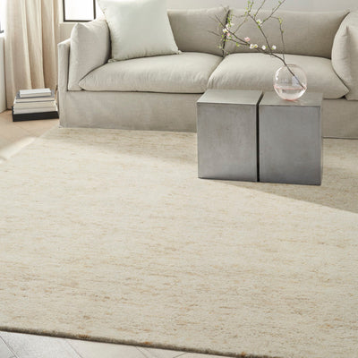 product image for Calvin Klein Billows Ivory Beige Modern Indoor Rug 6 30