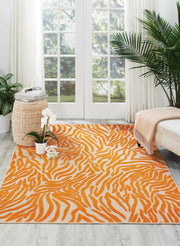 aloha indoor outdoor orange rug by nourison 99446800947 redo 4