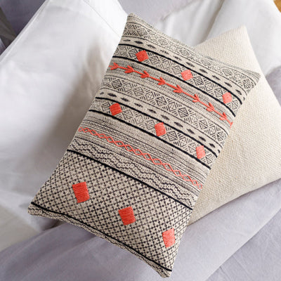 product image for Zoya Hand Woven Lumbar Pillow 83