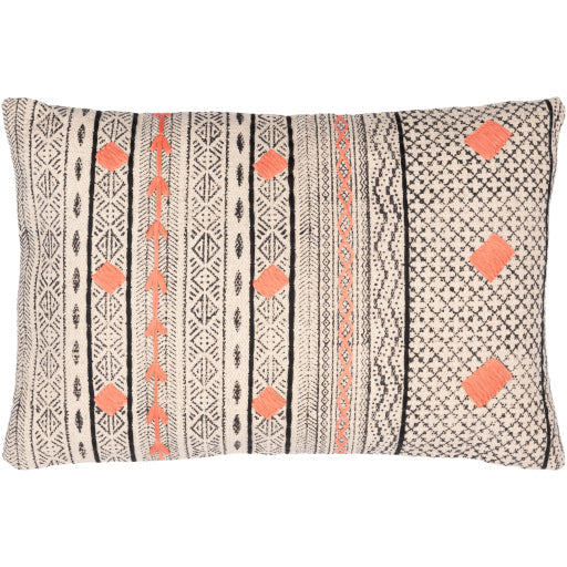 media image for Zoya Hand Woven Lumbar Pillow 268