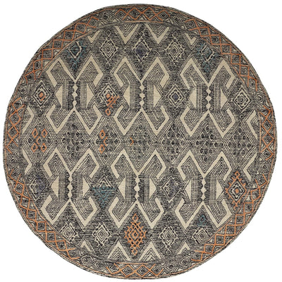 product image for Binada Hand Tufted Black and Ivory Rug by BD Fine Flatshot Image 1 26