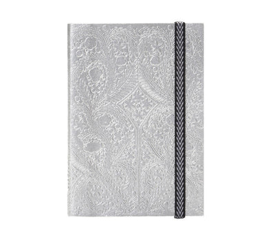 product image for Paseo Embossed Silver Notebook design by Christian Lacroix 40