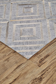 Canady Hand Woven Gray Rug by BD Fine Corner Image 1