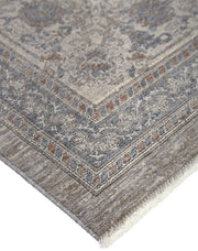Gilford Gray and Blue Rug by BD Fine Corner Image 1