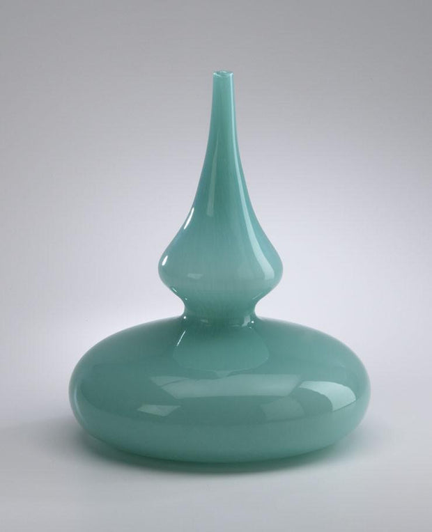 Turquoise Stupa Vase design by Cyan Design