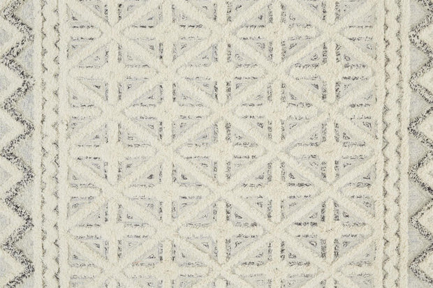 Elika Hand Tufted Ivory Rug by BD Fine Texture Image 1