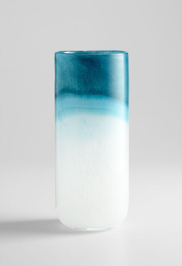 Large Turquoise Cloud Vase design by Cyan Design