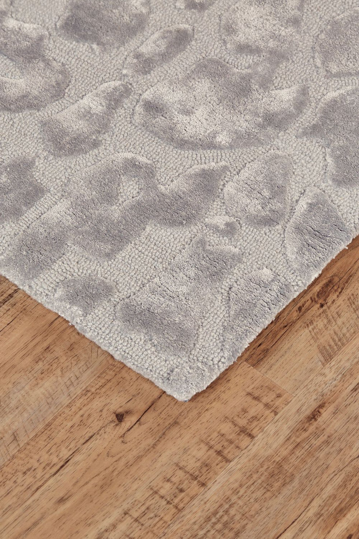 Malawi Hand Tufted Silver Gray Rug by BD Fine Corner Image 1