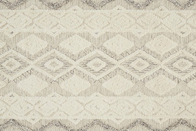 product image for Elika Hand Tufted Ivory and Gray Rug by BD Fine Texture Image 1 7