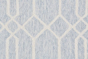 Natal Blue and Ivory Rug by BD Fine Texture Image 1