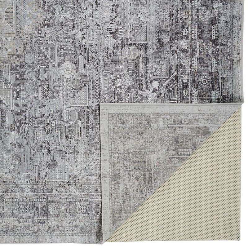 media image for Melmas Gray Rug by BD Fine Corner Image 1 275