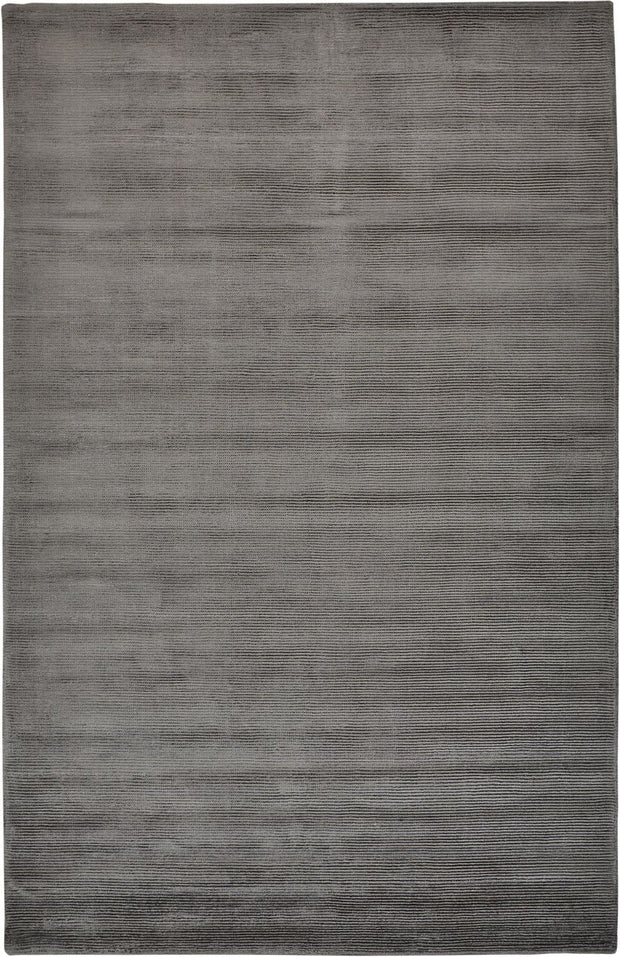 Knox Hand Woven Charcoal Gray Rug by BD Fine Flatshot Image 1
