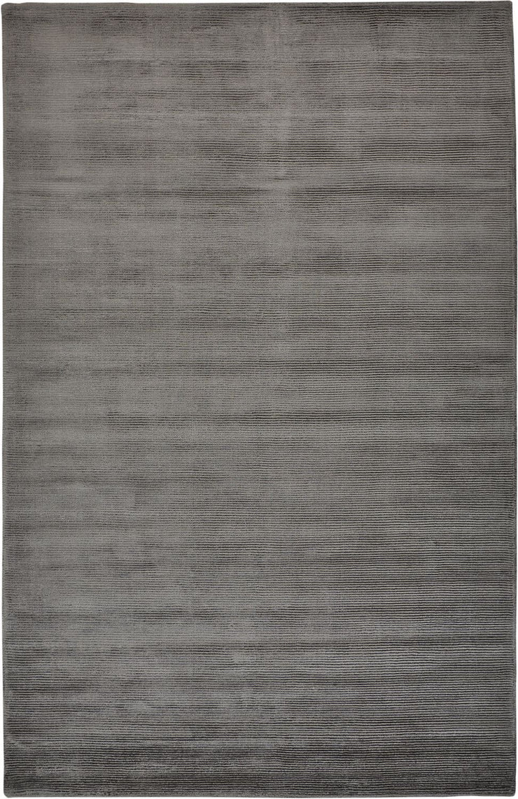 Knox Hand Woven Charcoal Gray Rug by BD Fine Flatshot Image 1