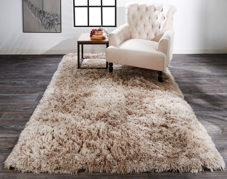 Roux Hand Tufted Sandy Tan Rug by BD Fine Roomscene Image 1