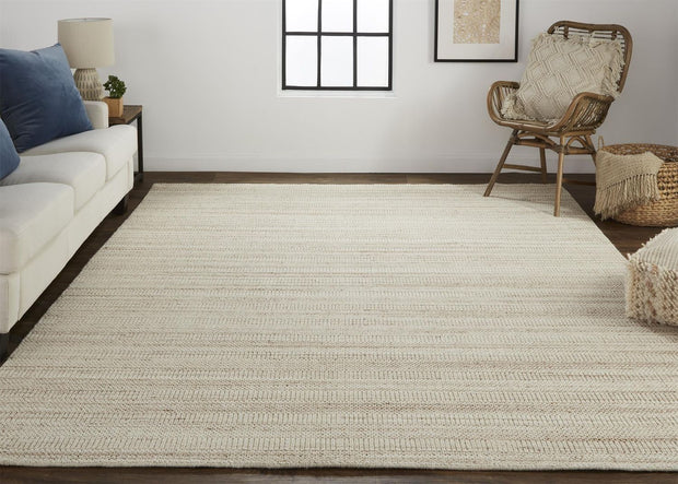 Foxwood Hand Woven Tan and Beige Rug by BD Fine Roomscene Image 1
