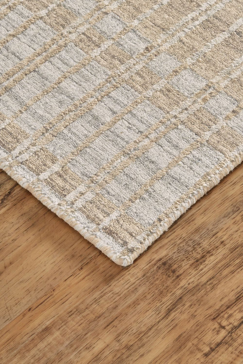 media image for Odami Hand Woven Beige and Gray Rug by BD Fine Corner Image 1 299