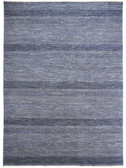 Caldecott Hand Knotted Blue and Gray Rug by BD Fine Flatshot Image 1