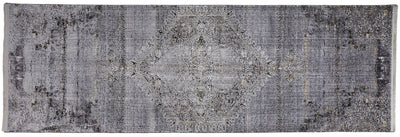 product image for Melmas Gray and Silver Rug by BD Fine Flatshot Image 1 21